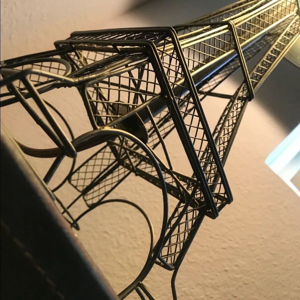 Eiffel Tower Lamp In Matte Black